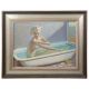Vladimir Tretchikoff 'Barbara in the Bath' oil on board, sketch and books - Image 1 of 5