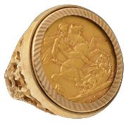A Victorian Sovereign ring