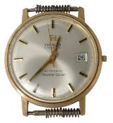A 9ct gold Tissot Visodate Automatic Seastar wristwatch