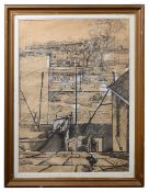 Edward Beale, (British, 1950-2017) 'View of Peckham'