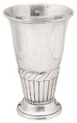 A Danish Art Nouveau silver prize vase