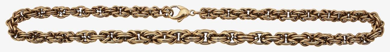 9ct gold Byzantine chain