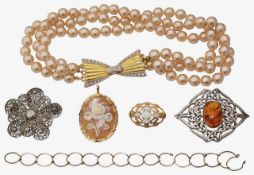 A collection of lady's accessories