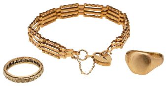 A collection of jewellery