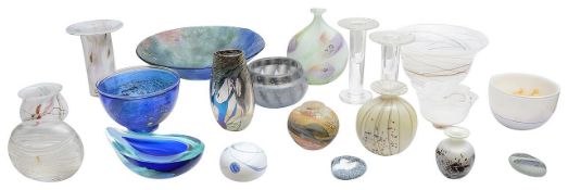 A Collection of Contemporary Art Glass