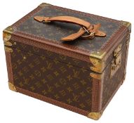 A Louis Vuitton vanity case