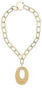 A contemporary Italian 18ct gold and diamond necklace by Nanis Italian Jewels