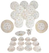 A 20th century Meissen porcelain twelve setting tea service
