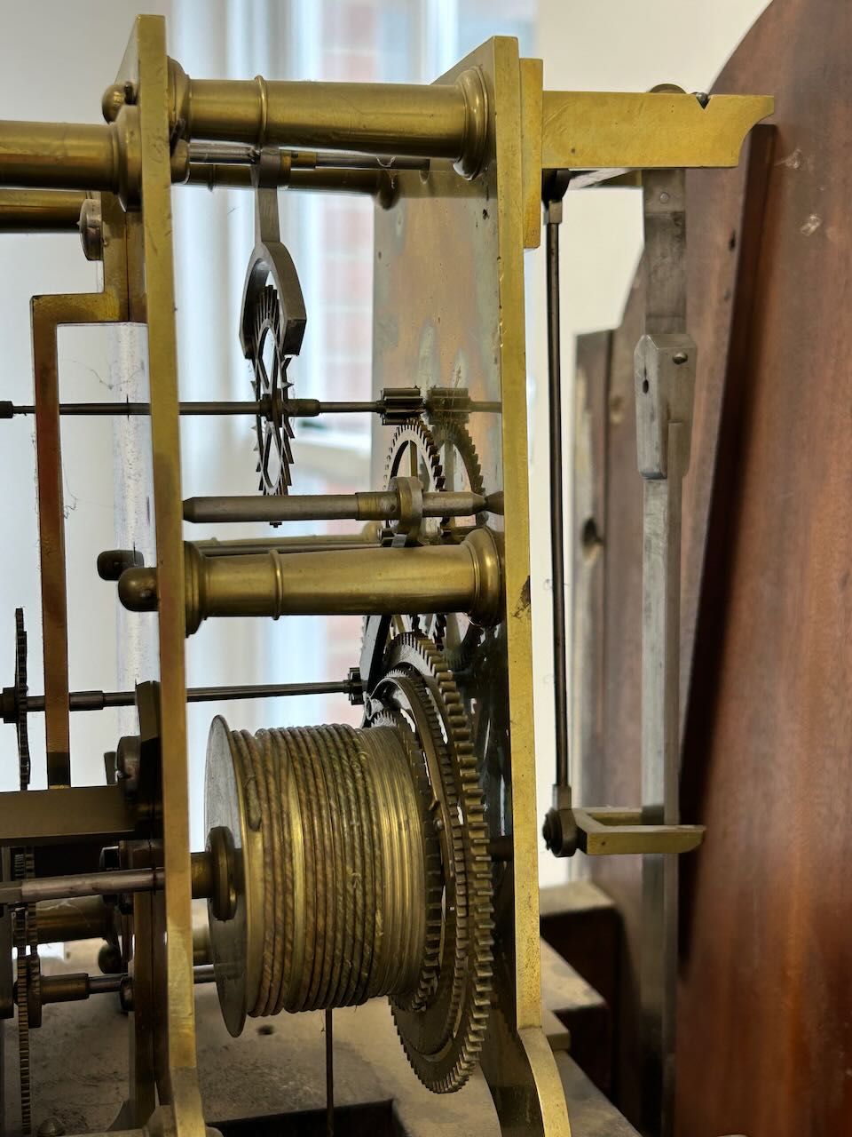 An early 19th century mahogany longcase regulator - Image 6 of 21