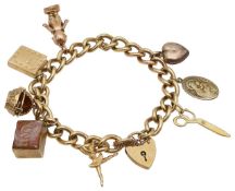 A charm bracelet