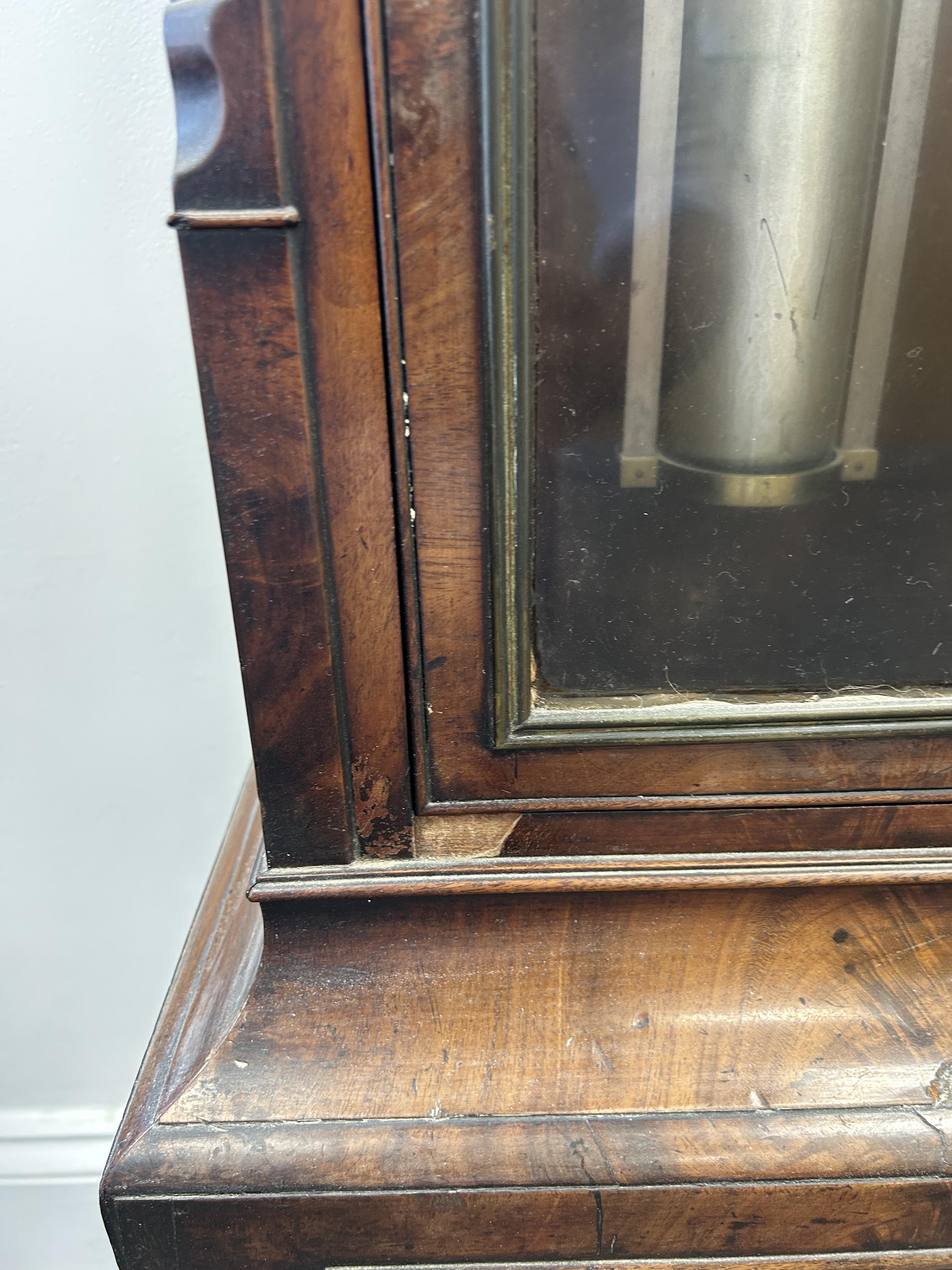 An early 19th century mahogany longcase regulator - Image 17 of 21