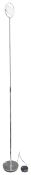 Franco Raggo for Fontana Arte. A Nobi 2026 chrome floor lamp