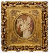 A Victorian petit point woolwork tapestry