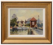 Charles Smith (British, 1913-2003) 'Twickenham Scene'