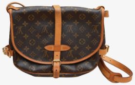 A Louis Vuitton satchel bag