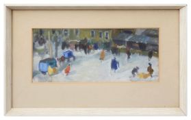 Alexei Yegorov (Russian, 1930-1992) 'Street Market'