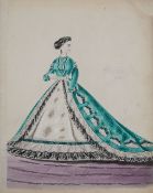 Charles Pilatte (1813-1885) Costumes et Demi Toilette 1864-1872