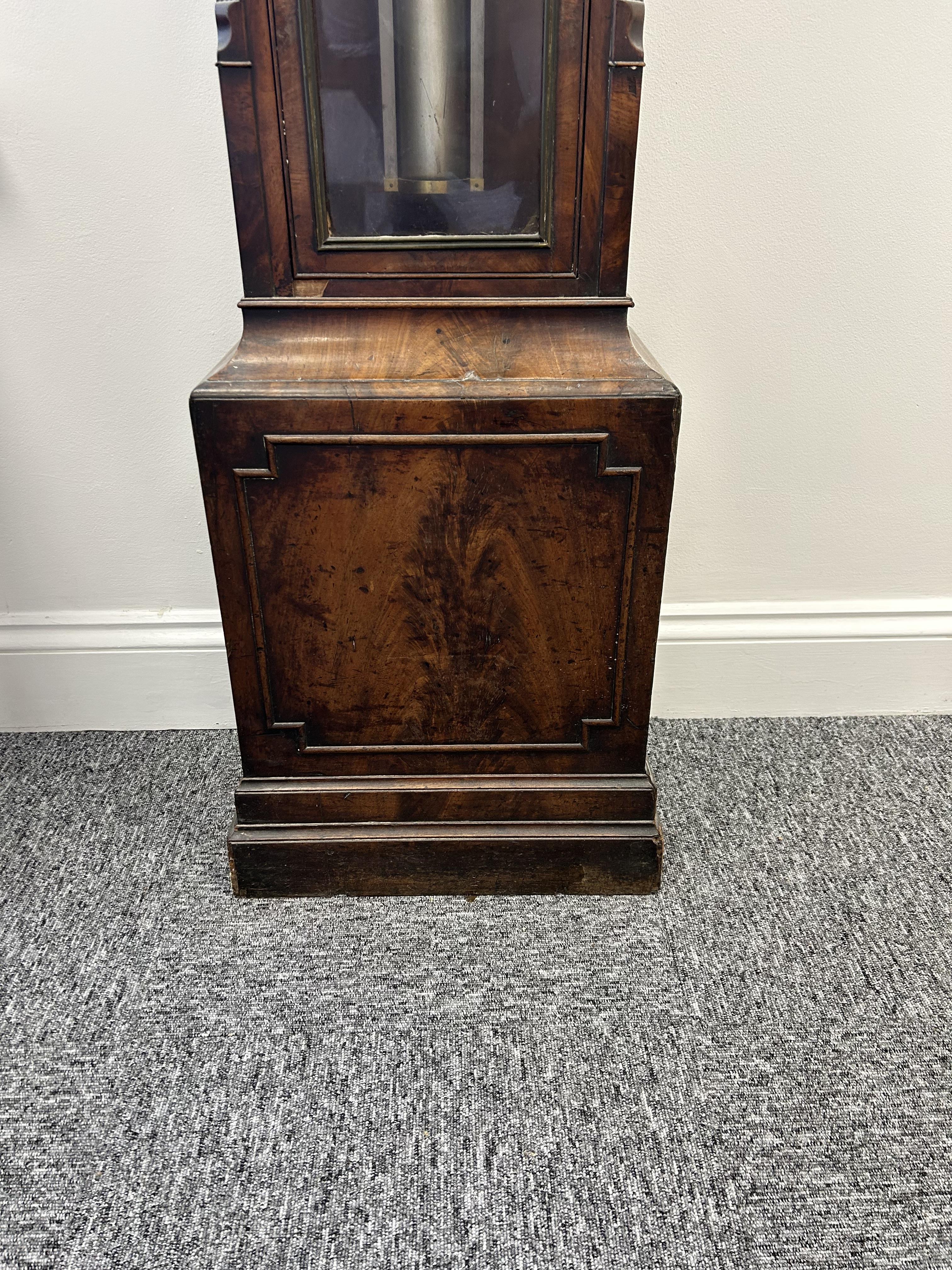An early 19th century mahogany longcase regulator - Image 13 of 21