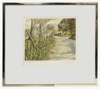 Simon Palmer (b.1956) - The Warmth of Spring watercolour