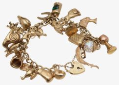 A charm bracelet