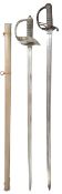 Victorian infantry officers sword by Wilkinson and another sword