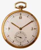 Art Deco gold pocket watch