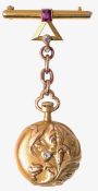 An 18ct gold pocket watch