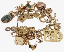 A charm bracelet