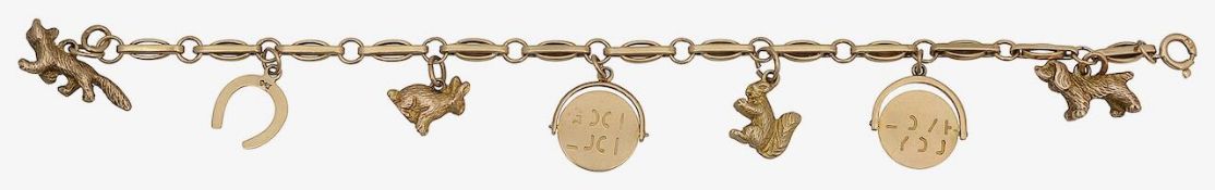 A charm bracelet