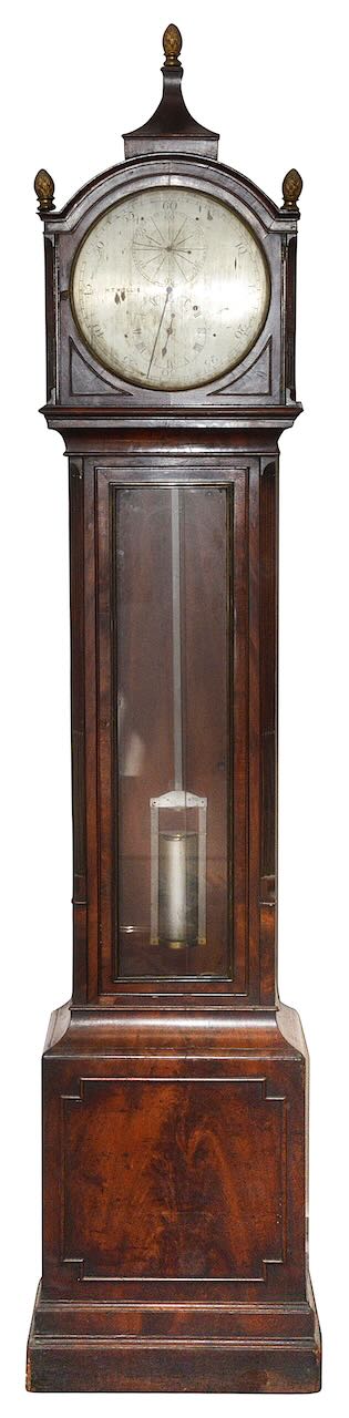 An early 19th century mahogany longcase regulator - Image 2 of 21