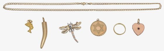 A collection of accessories