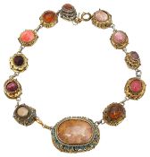 A 19th century Chinese necklace