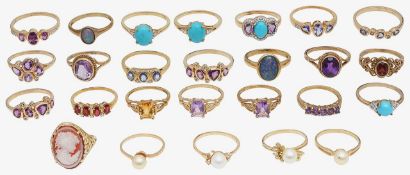 A collection of rings