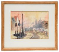 Bernhard Vogel (Austrian, b.1961) 'Mariahilfer, Gurtel, Vienna',