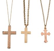 A collection of chains and pendants