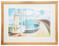 After Eric Ravilious 'Newhaven Harbour - Homage to Seurat, 1937'