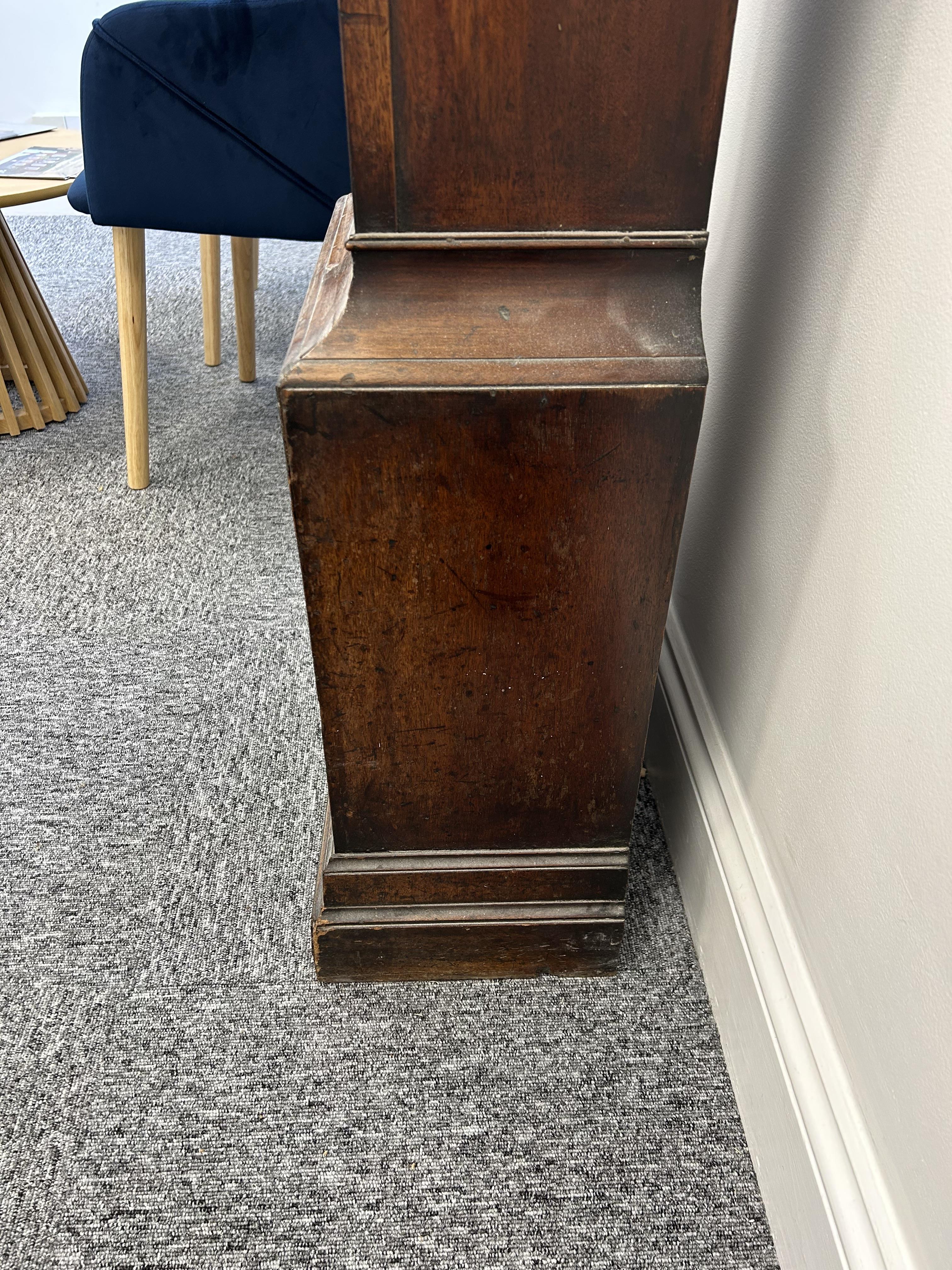 An early 19th century mahogany longcase regulator - Image 12 of 21