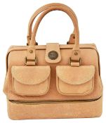 A Diesel beige leather handbag