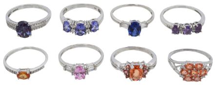 A collection of rings