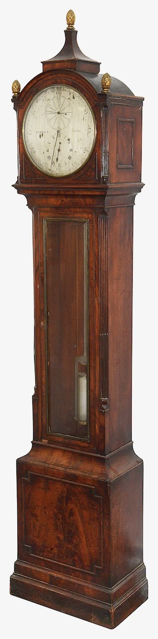 An early 19th century mahogany longcase regulator - Image 3 of 21