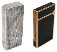 An S T Dupont 'Laque de Chine' pocket lighter and a Cartier pocket lighter
