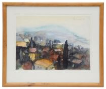 Bernhard Vogel (Austrian, b.1961) 'Montepulciano, Italy'