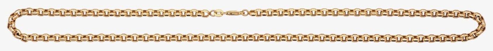 9ct gold belcher link chain