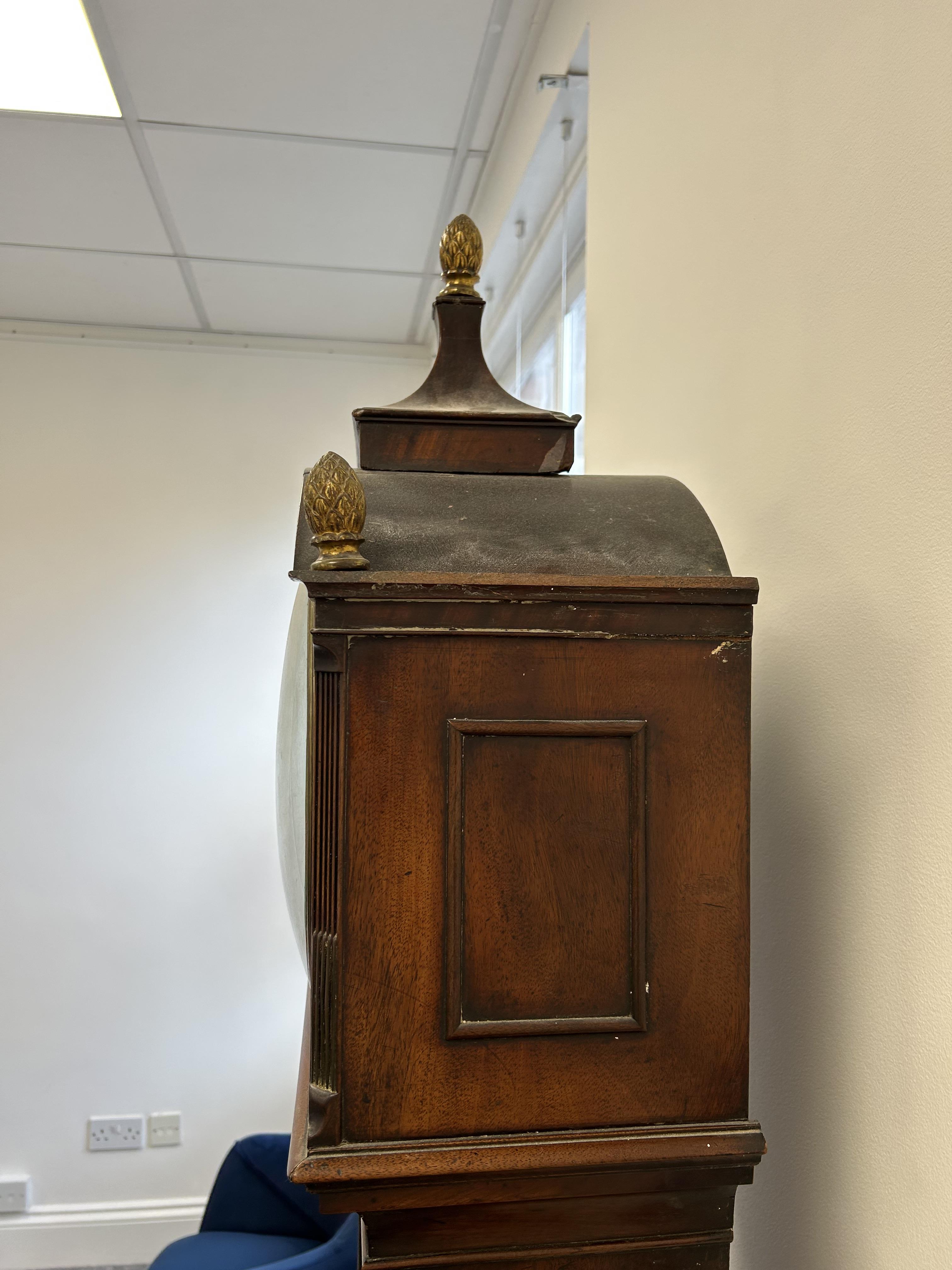 An early 19th century mahogany longcase regulator - Image 10 of 21