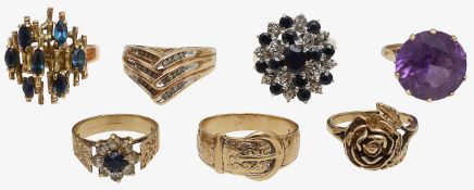 A selection of rings