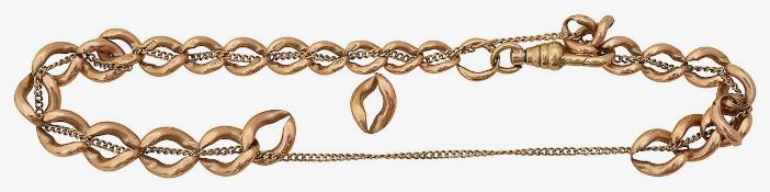 A curb-link bracelet