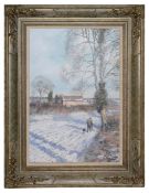 Clive Madgwick (British, 1934-2005) 'One Man and His Dog II',