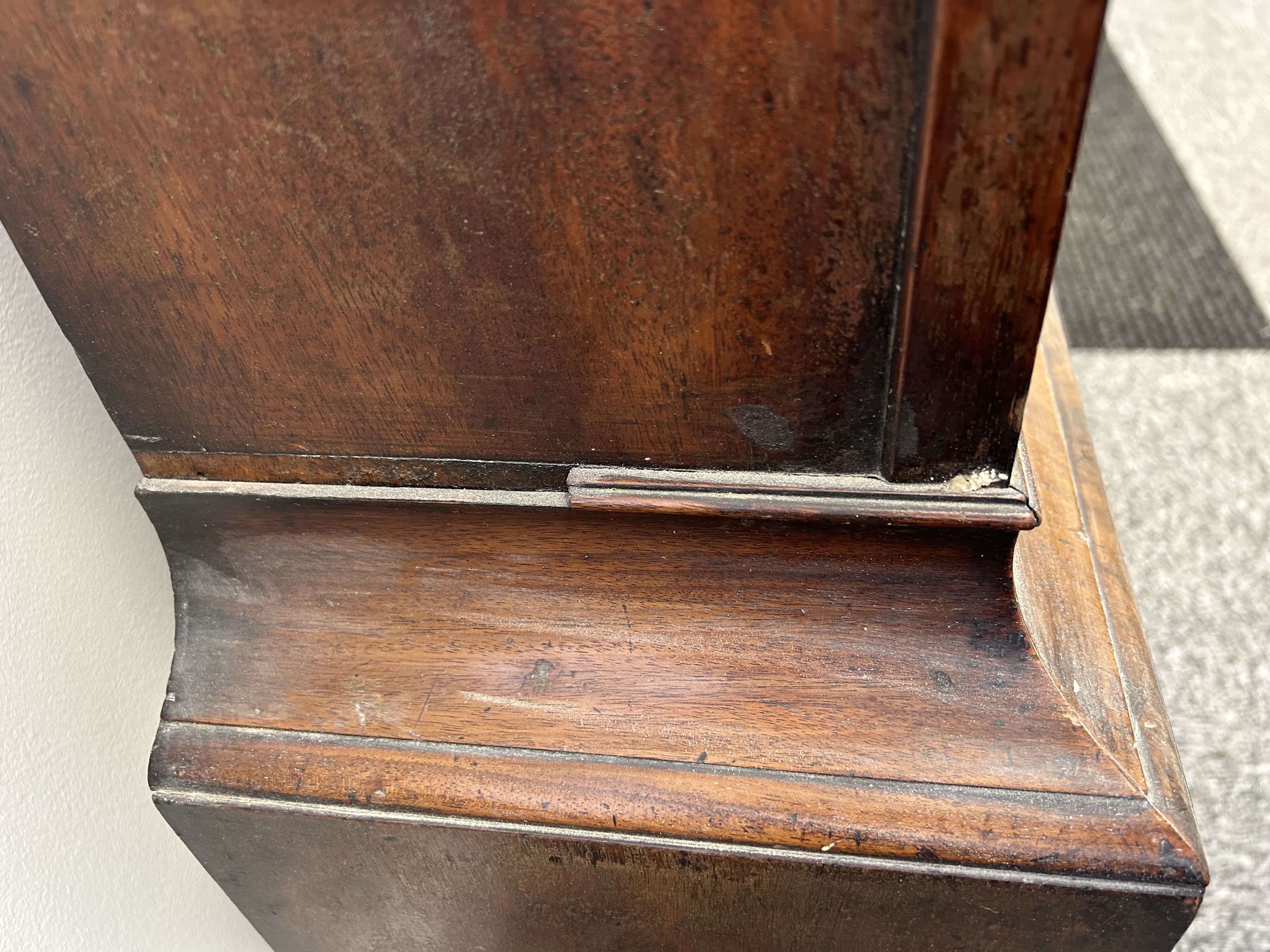 An early 19th century mahogany longcase regulator - Image 15 of 21