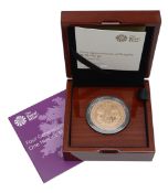 Royal Mint Elizabeth II 2018 gold proof £5 coin Four Generations of Royalty