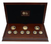 London Olympics 2012. The Gold Series: nine gold coin proof set